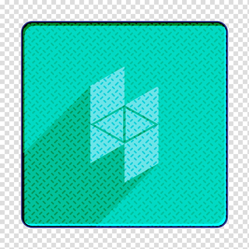 houzz icon media icon shadow icon, Social Icon, Square Icon, Aqua, Green, Turquoise, Line, Diagram transparent background PNG clipart