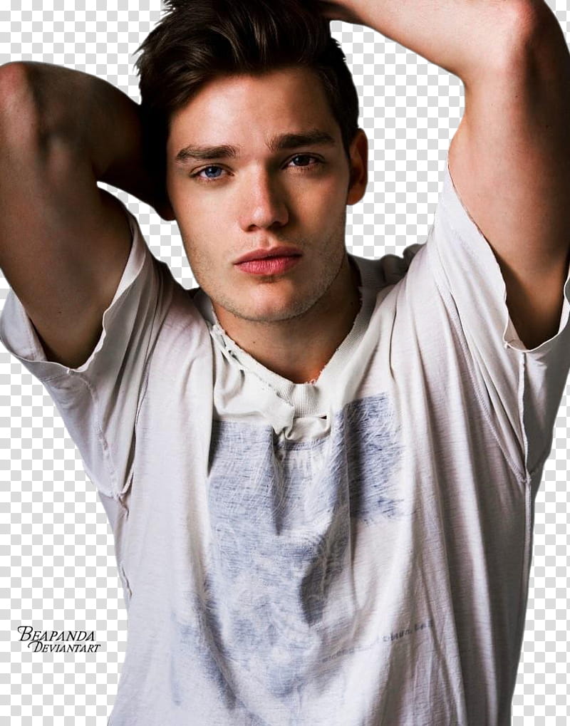 Dominic Sherwood, man in white shirt transparent background PNG clipart