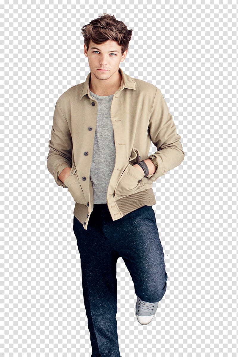 Louis Tomlinson, men's blue jeans transparent background PNG clipart