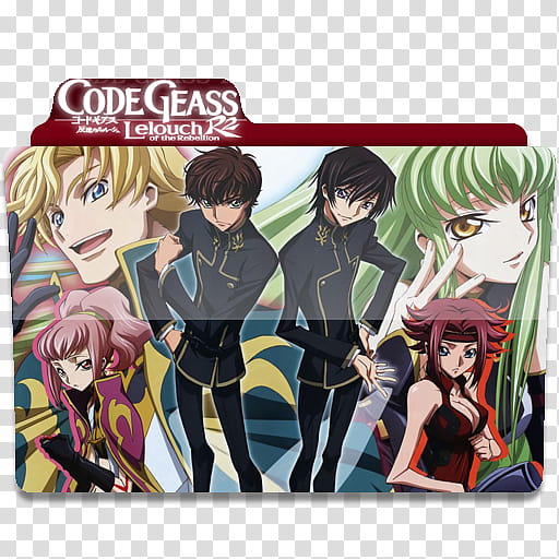 Anime folder icons , Code Geass R transparent background PNG clipart