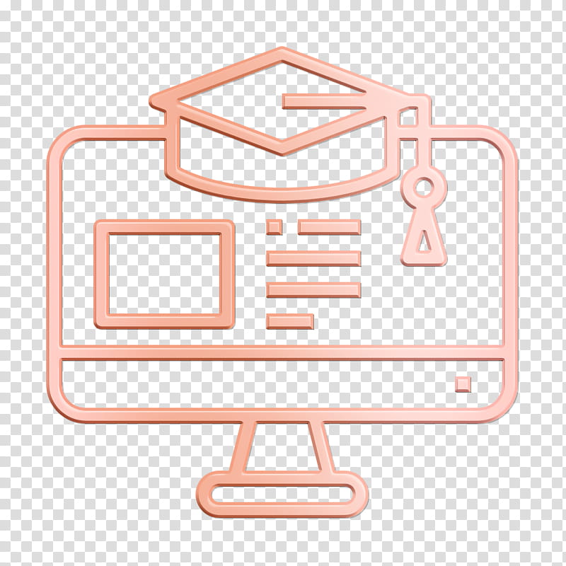 Student icon Education icon Book and Learning icon, Line transparent background PNG clipart