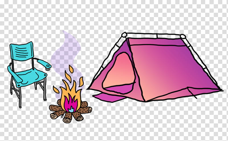 Tent, Campsite, Camping, Pop Up Canopy, Pink, Purple transparent background PNG clipart