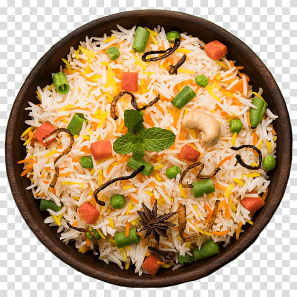 Fried Chicken, Biryani, Fried Rice, Vegetarian Cuisine, Pilaf, Indian Cuisine, Vegetable, Food transparent background PNG clipart