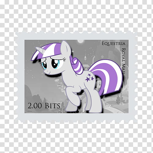 Pony Stamps , . Bits Equestria Royal Mail postage stamp transparent background PNG clipart