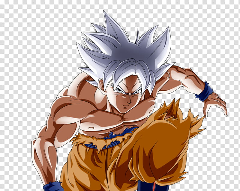 Goku { Mastered Ultra Instinct ] transparent background PNG clipart