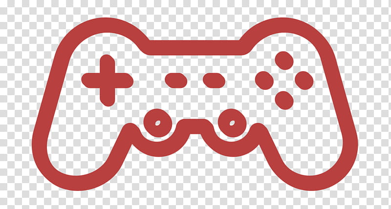 Joystick icon Gamepad icon Miscellaneous Elements icon, Home Game Console Accessory, Red, Game Controller, Playstation Accessory, Technology, Electronic Device, Video Game Accessory transparent background PNG clipart