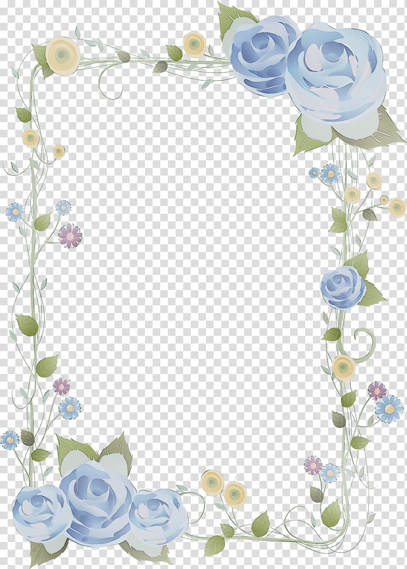 Background Watercolor Frame, Paint, Wet Ink, Frames, Flower, Teacher, Greeting Note Cards, Cornice transparent background PNG clipart