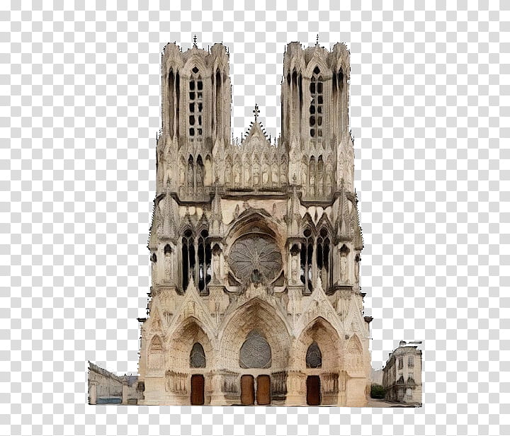 medieval architecture architecture gothic architecture landmark cathedral, Watercolor, Paint, Wet Ink, Classical Architecture, Building, Place Of Worship, Historic Site transparent background PNG clipart