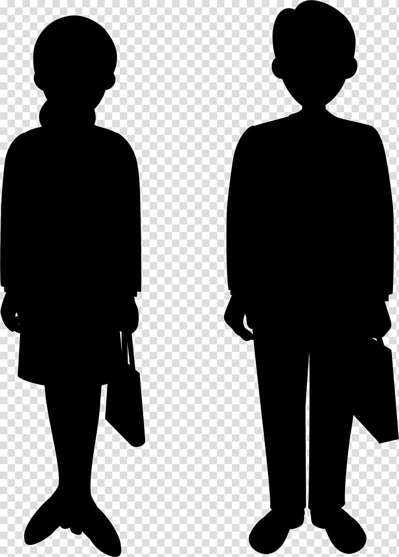 Family Silhouette, Mother, Daughter, Portrait, Standing, Male, Gentleman, Gesture transparent background PNG clipart