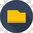 Flatjoy Circle Icons, Folder, folder icon transparent background PNG clipart