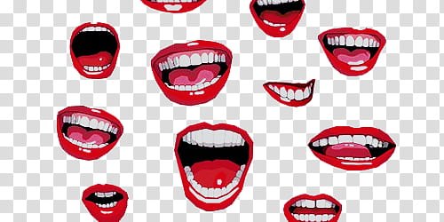 Overlays, person's mouth lot transparent background PNG clipart