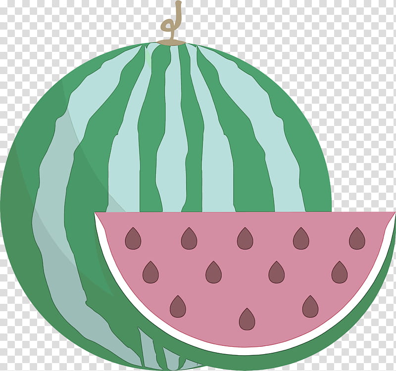 Watermelon, Cucumber Gourd And Melon Family, Citrullus, Green, Leaf, Fruit, Plant, Circle transparent background PNG clipart