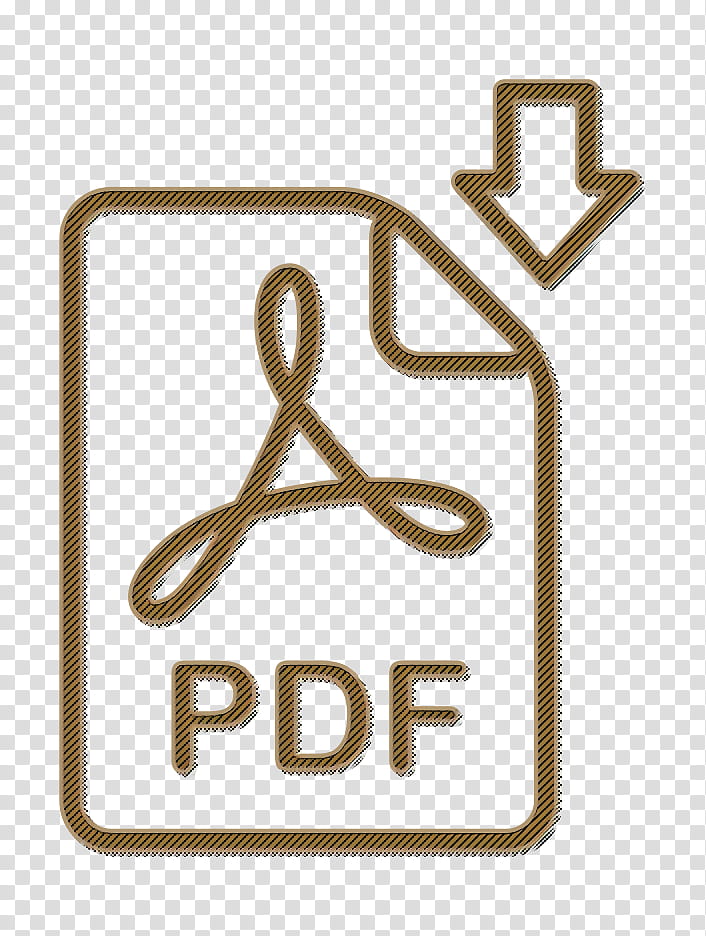 document icon icon file icon, Icon, Pdf Icon, Line, Logo, Symbol, Sign transparent background PNG clipart