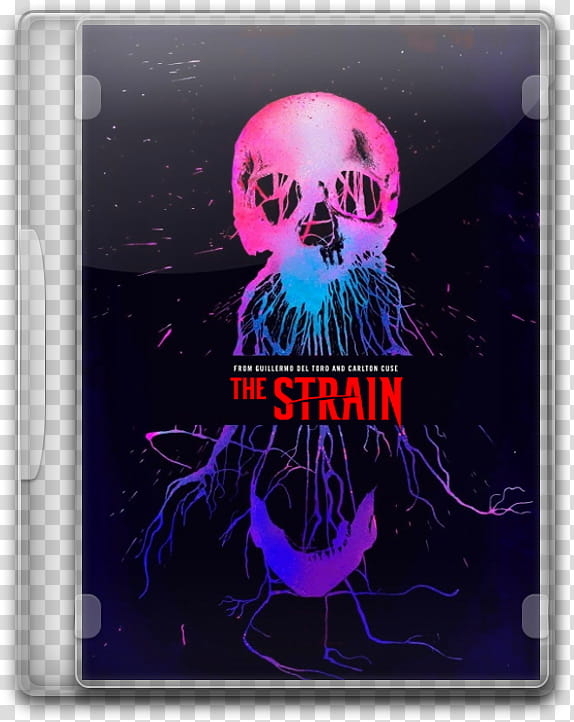 The Strain DVD Folder Icons, the strain transparent background PNG clipart