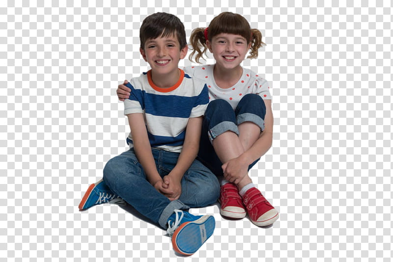 Topsy and Tim poses transparent background PNG clipart