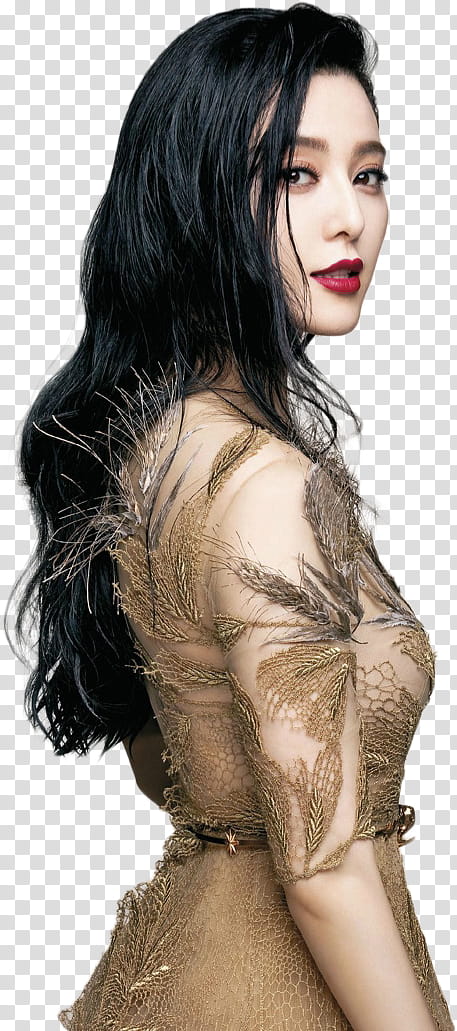 Fan Bingbing VOGUE transparent background PNG clipart