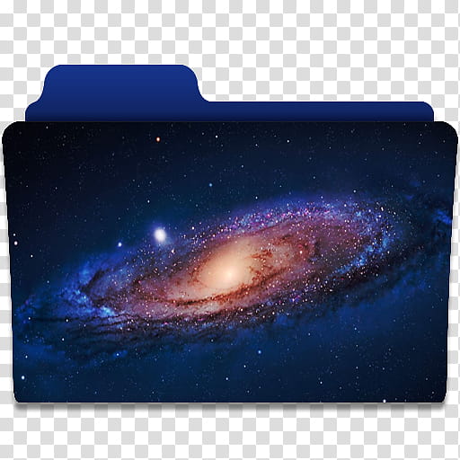Galaxy Folder Icon ,  transparent background PNG clipart