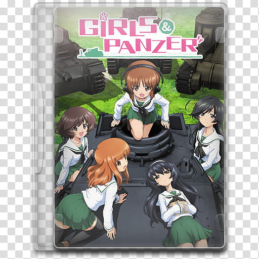 TV Show Icon , Girls & Panzer, Girls Panzer anime transparent background PNG clipart