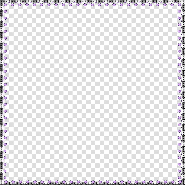 Marcos en, black, white, and purple heart frame art transparent background PNG clipart