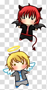 Castiel y Nathaniel transparent background PNG clipart