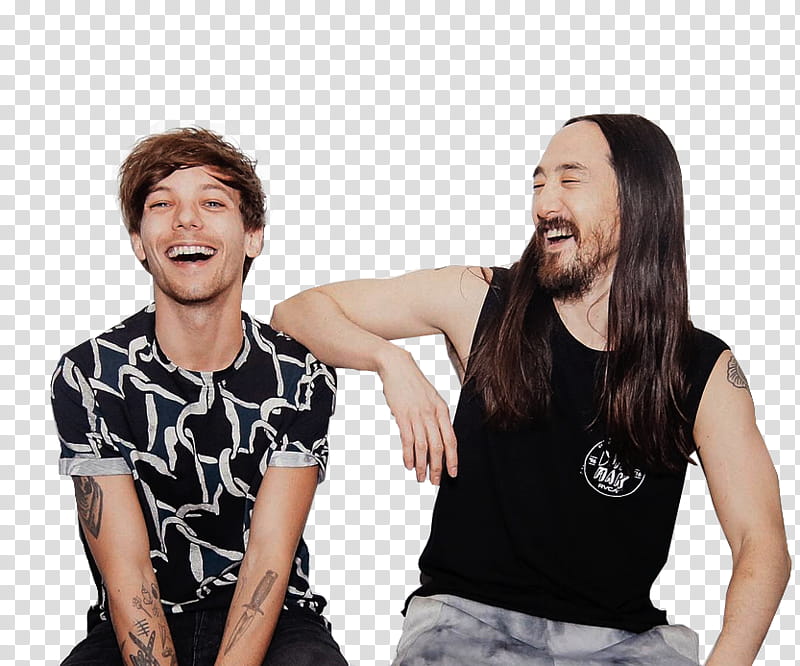 Louis Tomlinson Y Steve Aoki  transparent background PNG clipart