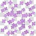 Stages, purple floral art transparent background PNG clipart