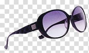 Sunglasses, round black framed sunglasses transparent background PNG clipart