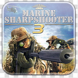 Marine Sharpshooter  Custom Icon, mss transparent background PNG clipart