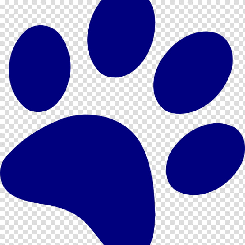 Dog And Cat, Paw, Tiger, Bobcat, Printing, Footprint, Blue, Azure transparent background PNG clipart