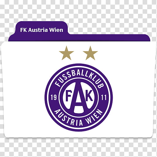 UEFA Football Teams Folder Icons , FK Austria Wien Folder transparent background PNG clipart