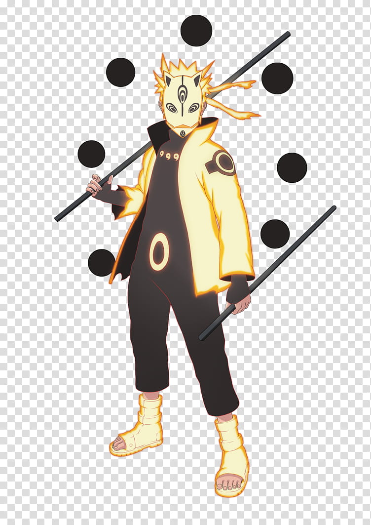 Naruto Sage Mode Full Body Clipart