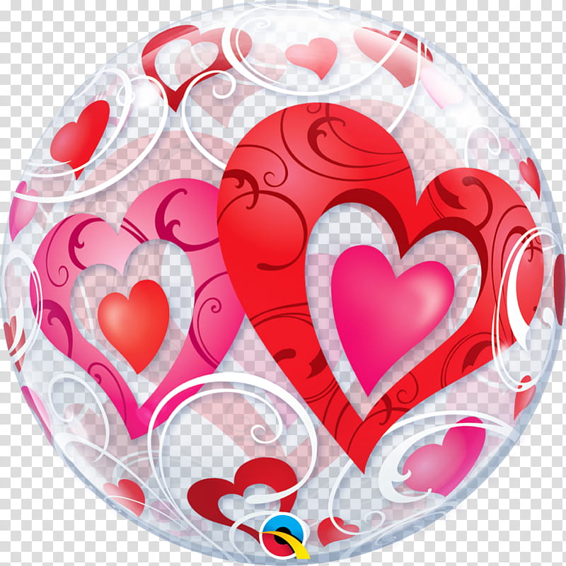 Happy Birthday Balloons, Qualatex Deco Bubble Clear Balloon, Valentines Day, Heart, Toy Balloon, Valentines Day Balloon, Mylar Balloon, Birthday transparent background PNG clipart