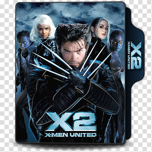 X X Men United  Folder Icons, X, X-Men, United v transparent background PNG clipart