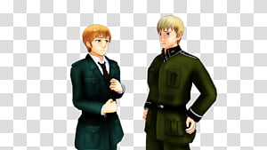 MMD Germany and Estonia transparent background PNG clipart thumbnail