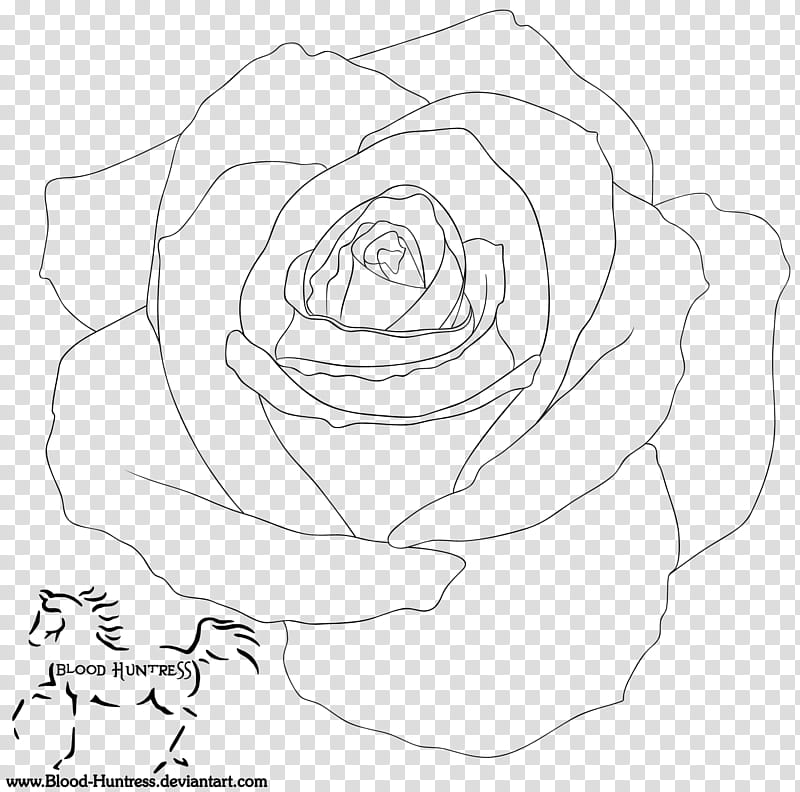 Rose Digital Lines , rose sketch transparent background PNG clipart