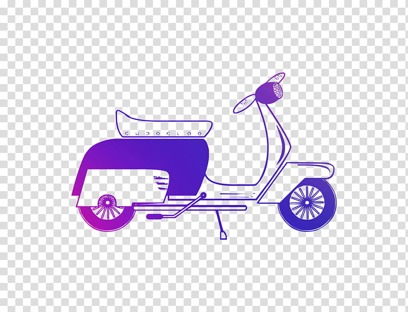 Car, Drawing, Motorcycle, Violet, Scooter, Purple, Vehicle, Transport transparent background PNG clipart