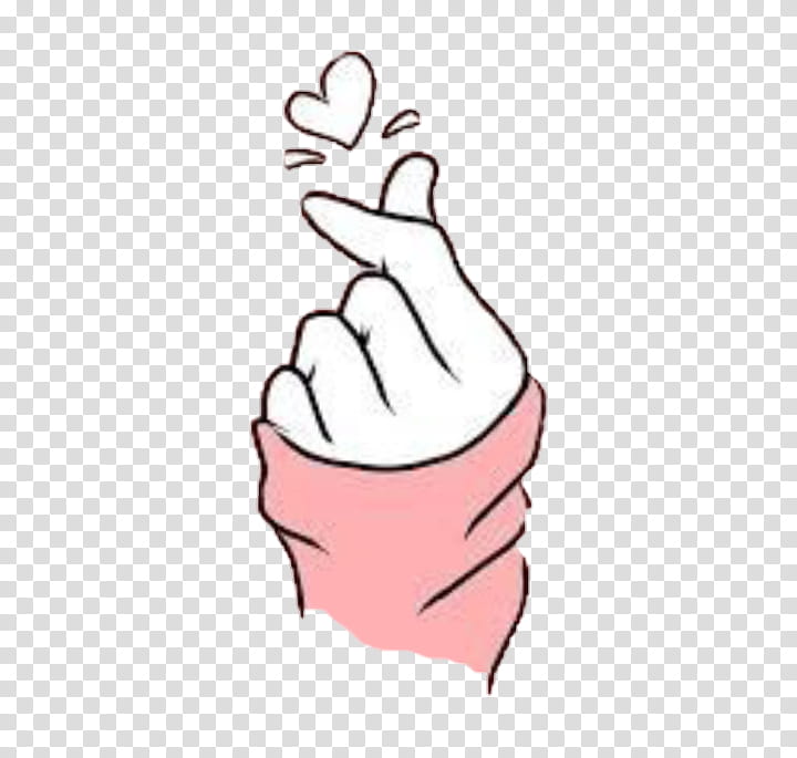 Korean finger heart, BTS SVG - Inspire Uplift