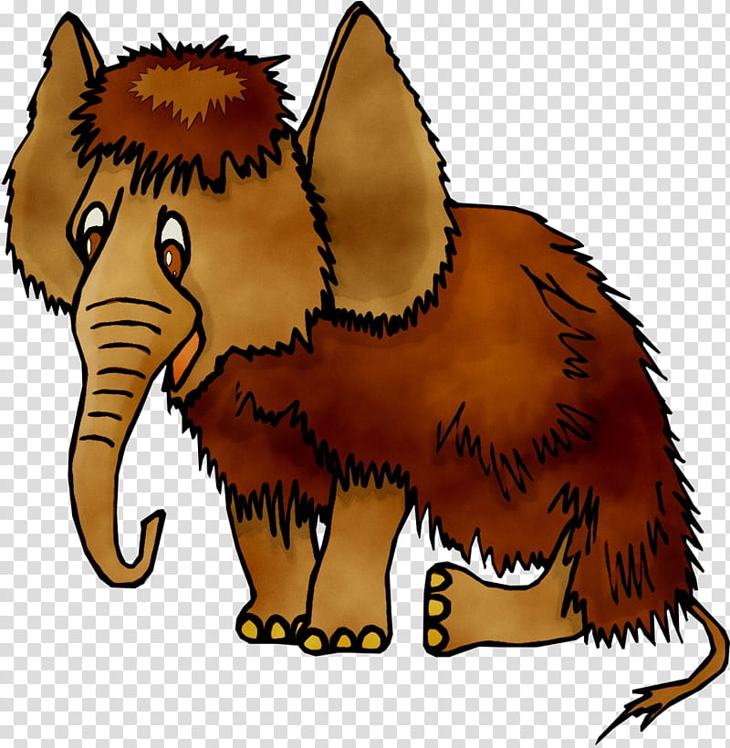 Indian Elephant, African Elephant, Drawing, Animation, Cartoon, Mammuthus Primigenius, Animal, Animal Figure transparent background PNG clipart