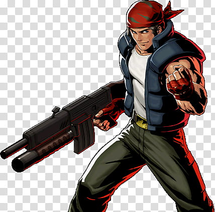 Ralf Jones, METAL SLUG DEFENSE transparent background PNG clipart