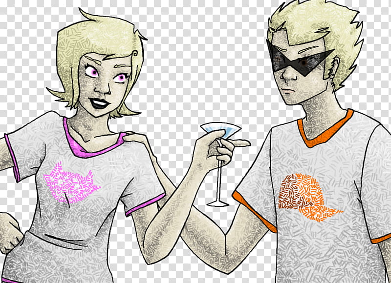 Roxy and Dirk transparent background PNG clipart