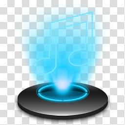 Holographic Icon Pack v , My music transparent background PNG clipart