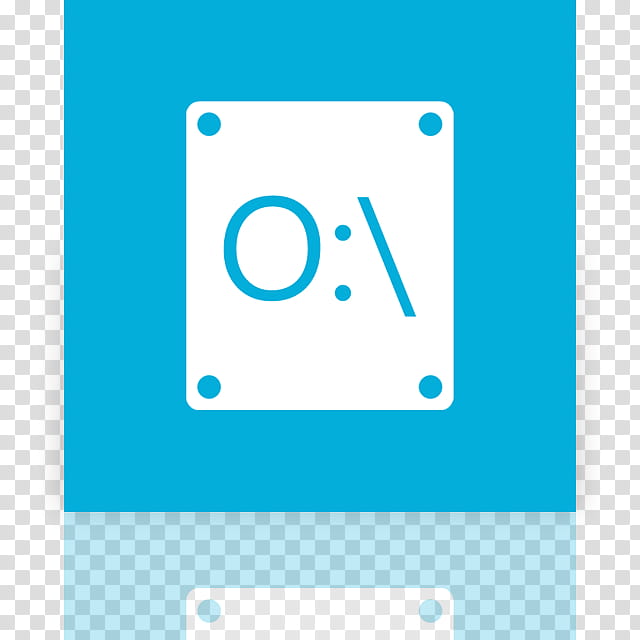 Metro UI Icon Set  Icons, O_mirror, square white and blue icon illustration transparent background PNG clipart