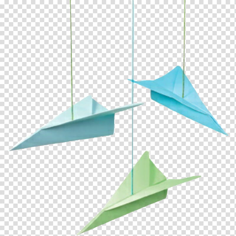 Cloudy Day Nubes, three airplane hanging papers transparent background PNG clipart