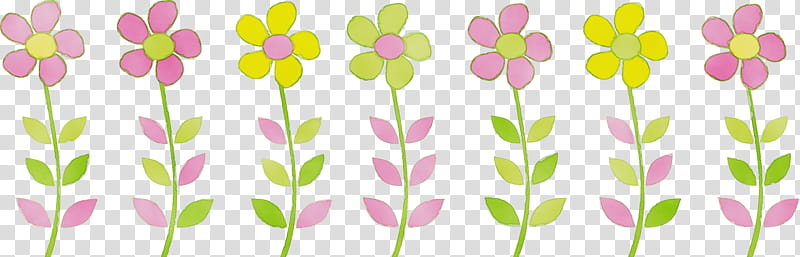 pedicel flower pink plant petal, Flower Border, Flower Background, Floral Line, Watercolor, Paint, Wet Ink, Wildflower transparent background PNG clipart