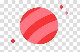 round red and pink sphere logo transparent background PNG clipart