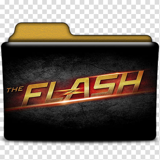 The Flash TV Show Folders in and ICO, The Flash Main transparent background PNG clipart