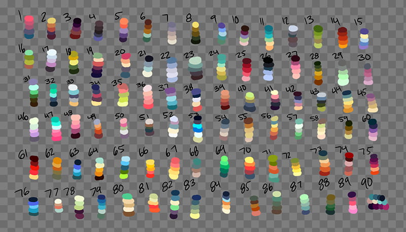 :Color Palette Challenge, READ THE DESCRIPTION: transparent background PNG clipart