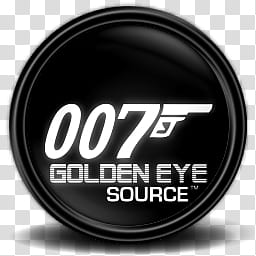 Valve Game ,  Golden Eye Source logo transparent background PNG clipart