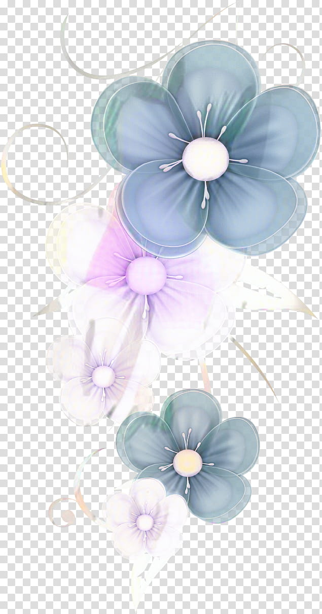 Floral Flower, Floral Design, Cut Flowers, Hydrangea, Petal, Violet, Hair, Clothing Accessories transparent background PNG clipart