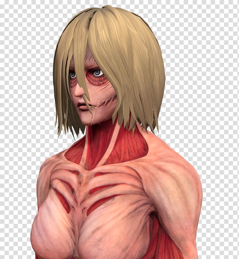 Female Titan dl, anime character illustration transparent background PNG clipart
